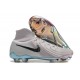 Nike Phantom Luna Elite FG High Top Football Boots & Shoes Grey Black