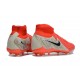 Nike Phantom Luna Elite FG High Top Football Boots & Shoes Red Black Grey