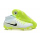 Nike Phantom Luna Elite FG High Top White Black Yellow Green Football Boots & Shoes