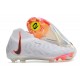 Nike Phantom Luna Elite FG High Top White Orange Football Boots & Shoes