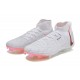 Nike Phantom Luna Elite FG High Top White Orange Football Boots & Shoes