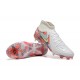 Nike Phantom Luna Elite FG High Top White Orange Football Boots & Shoes