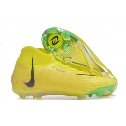 Nike Phantom Luna Elite FG High Top Yellow Black Football Boots & Shoes