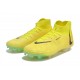 Nike Phantom Luna Elite FG High Top Yellow Black Football Boots & Shoes