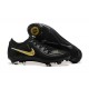 Nike Phantom Luna Elite FG Low Black Gold Football Boots & Shoes