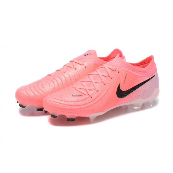 Nike Phantom Luna Elite FG Low Black Pink Football Boots & Shoes