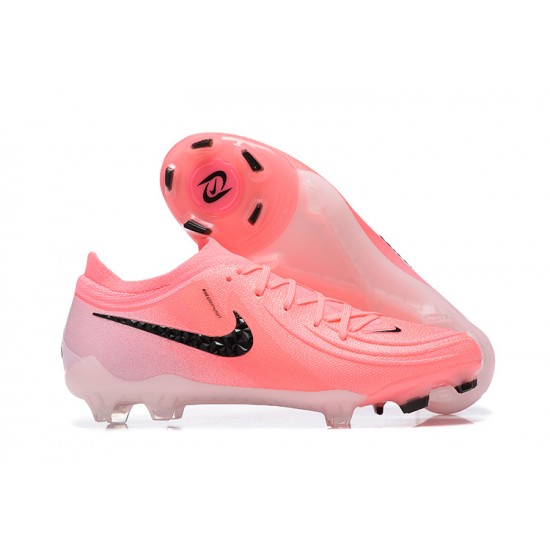 Nike Phantom Luna Elite FG Low Black Pink Football Boots & Shoes