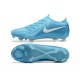 Nike Phantom Luna Elite FG Low Ltblue White Football Boots & Shoes