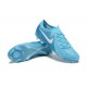 Nike Phantom Luna Elite FG Low Ltblue White Football Boots & Shoes