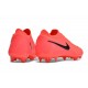 Nike Phantom Luna Elite FG Low Peach Black Football Boots & Shoes