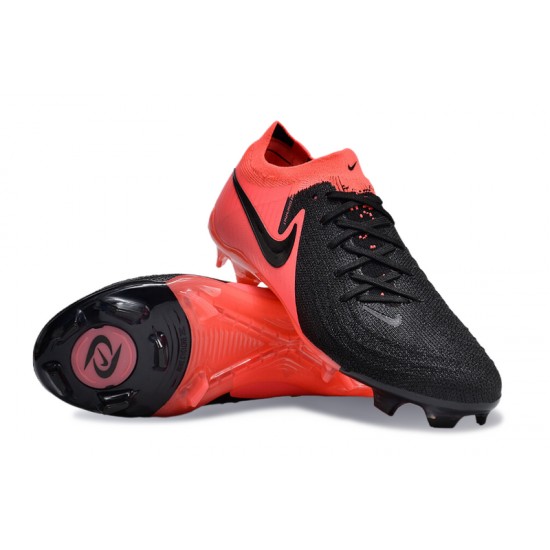 Nike Phantom Luna Elite FG Low Purple Black Peach Football Boots & Shoes