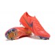 Nike Phantom Luna Elite FG Low Red Gray Football Boots & Shoes