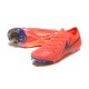 Nike Phantom Luna Elite FG Low Red Gray Football Boots & Shoes