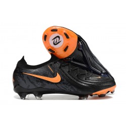 Nike Phantom Luna Elite FG Low Football Boots & Shoes Black Orange 