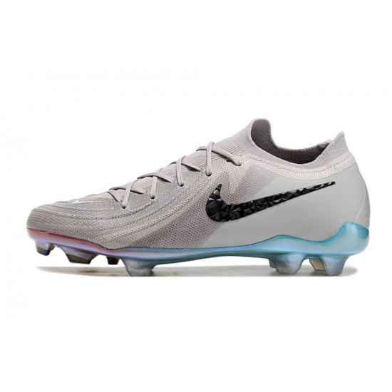 Nike Phantom Luna Elite FG Low Football Boots & Shoes Grey Black