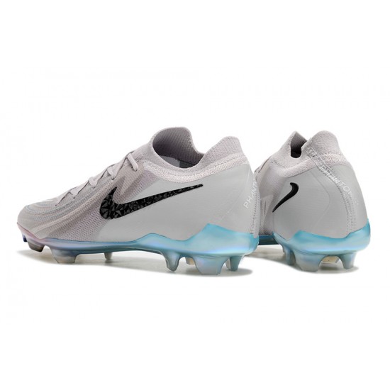 Nike Phantom Luna Elite FG Low Football Boots & Shoes Grey Black