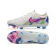 Nike Phantom Luna Elite FG Low White Blue Pink Football Boots & Shoes