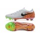 Nike Phantom Luna Elite FG Low White Green Football Boots & Shoes