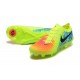 Nike Phantom Luna Elite FG Low Yellow Black Blue Football Boots & Shoes