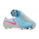 Nike Phantom Luna Elite FG Ltblue Beige Pink Low Football Boots & Shoes