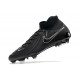 Nike Phantom Luna Elite NU FG All Black White High Football Boots & Shoes