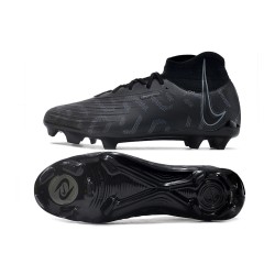 Nike Phantom Luna Elite NU FG All Black High Football Boots & Shoes