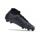 Nike Phantom Luna Elite NU FG All Black High Football Boots & Shoes