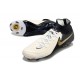 Nike Phantom Luna Elite NU FG Beige Black Gold High Football Boots & Shoes