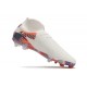 Nike Phantom Luna Elite NU FG Beige Yellow Orange High Football Boots & Shoes