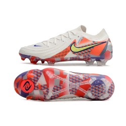 Nike Phantom Luna Elite NU FG Beige Yellow Orange Low Football Boots & Shoes