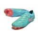 Nike Phantom Luna Elite NU FG Green Ltblue Pink Low Football Boots & Shoes