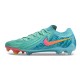 Nike Phantom Luna Elite NU FG Green Ltblue Pink Low Football Boots & Shoes