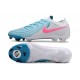 Nike Phantom Luna Elite NU FG Grey Ltblue Pink Low Football Boots & Shoes