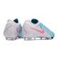 Nike Phantom Luna Elite NU FG Grey Ltblue Pink Low Football Boots & Shoes