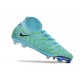 Nike Phantom Luna Elite NU FG Ltblue Black High Football Boots & Shoes