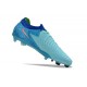 Nike Phantom Luna Elite NU FG Ltblue Blue Pink Low Football Boots & Shoes