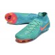 Nike Phantom Luna Elite NU FG Ltblue Peach High Football Boots & Shoes