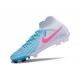 Nike Phantom Luna Elite NU FG Ltblue Pink Grey High Football Boots & Shoes