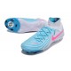 Nike Phantom Luna Elite NU FG Ltblue Pink Grey High Football Boots & Shoes