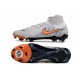 Nike Phantom Luna Elite NU FG Orange Grey Black High Football Boots & Shoes