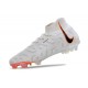 Nike Phantom Luna Elite NU FG Orange Grey Black White High Football Boots & Shoes