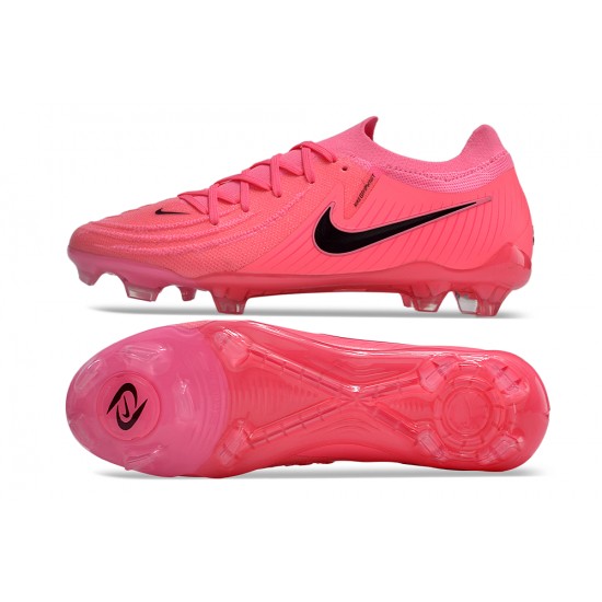 Nike Phantom Luna Elite NU FG Pink Black Low Football Boots & Shoes