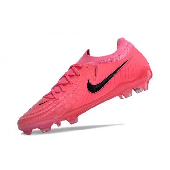 Nike Phantom Luna Elite NU FG Pink Black Low Football Boots & Shoes