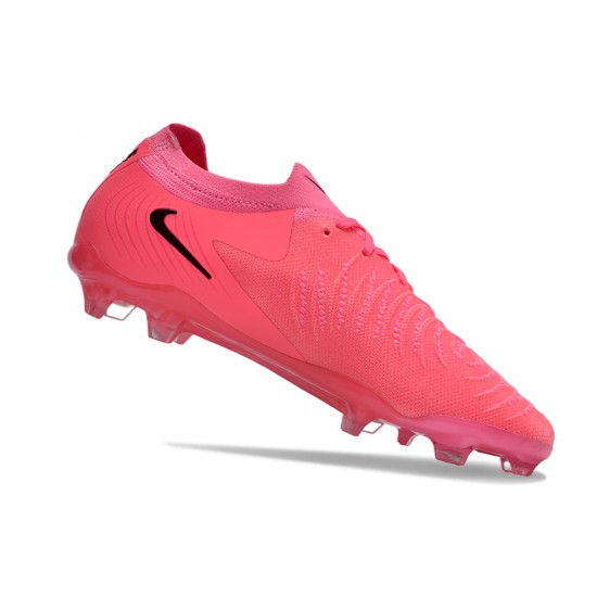 Nike Phantom Luna Elite NU FG Pink Black Low Football Boots & Shoes