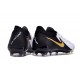 Nike Phantom Luna Elite NU FG White Black Gold Low Football Boots & Shoes