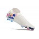 Nike Phantom Luna Elite NU FG White Blue Pink High Football Boots & Shoes