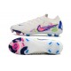 Nike Phantom Luna Elite NU FG White Blue Pink Low Football Boots & Shoes