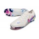 Nike Phantom Luna Elite NU FG White Blue Pink Low Football Boots & Shoes