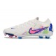 Nike Phantom Luna Elite NU FG White Blue Pink Low Football Boots & Shoes