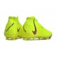 Nike Phantom Luna Elite NU FG Yellow Brown High Football Boots & Shoes